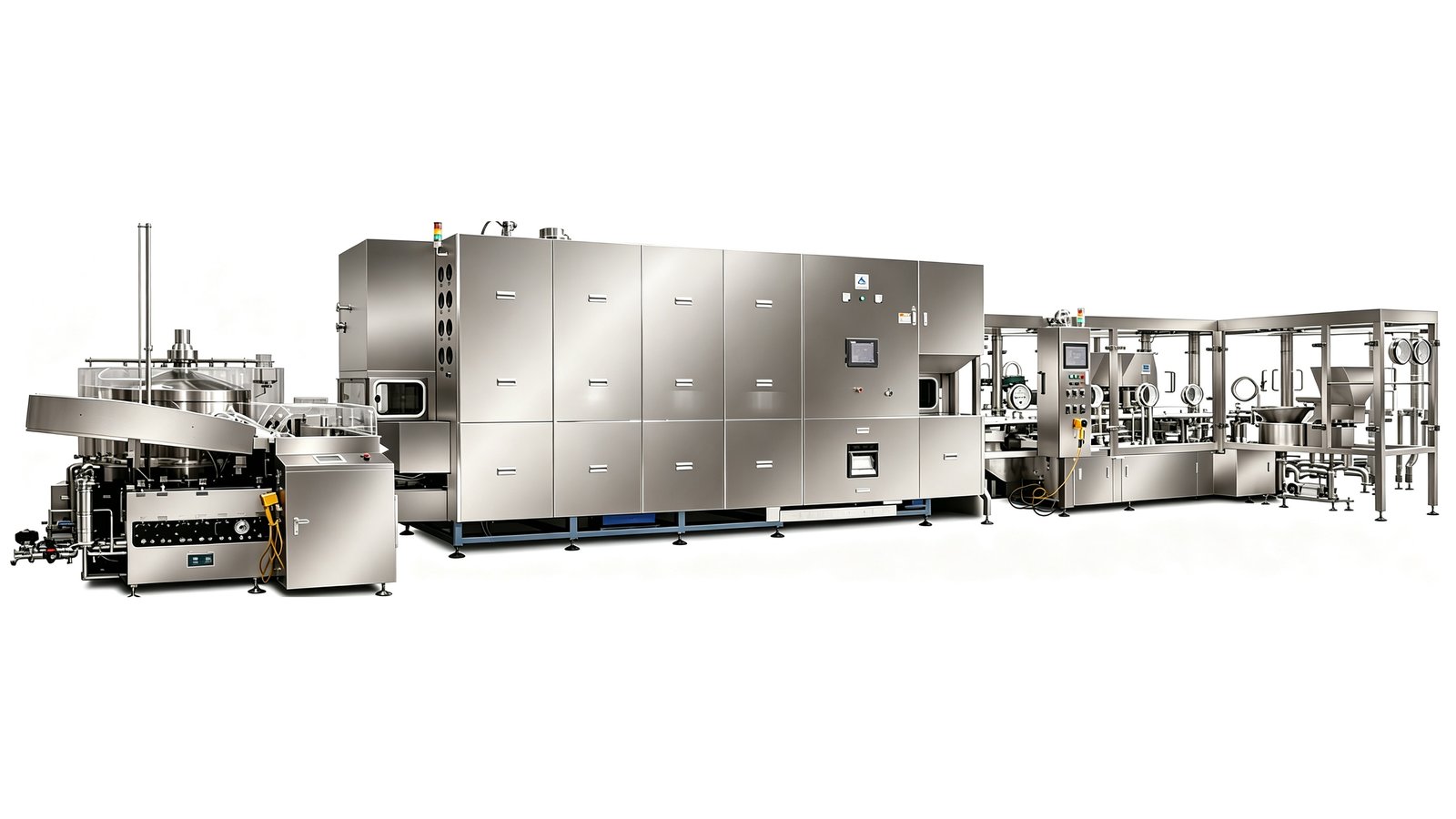 Vial Washing-Drying-Filling-Capping Line